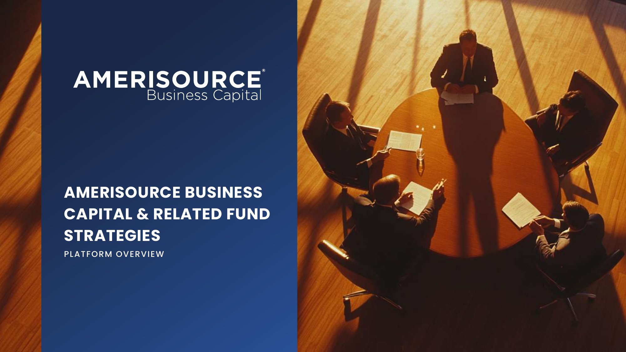 Amerisource Business Capital. Platform Overview cover