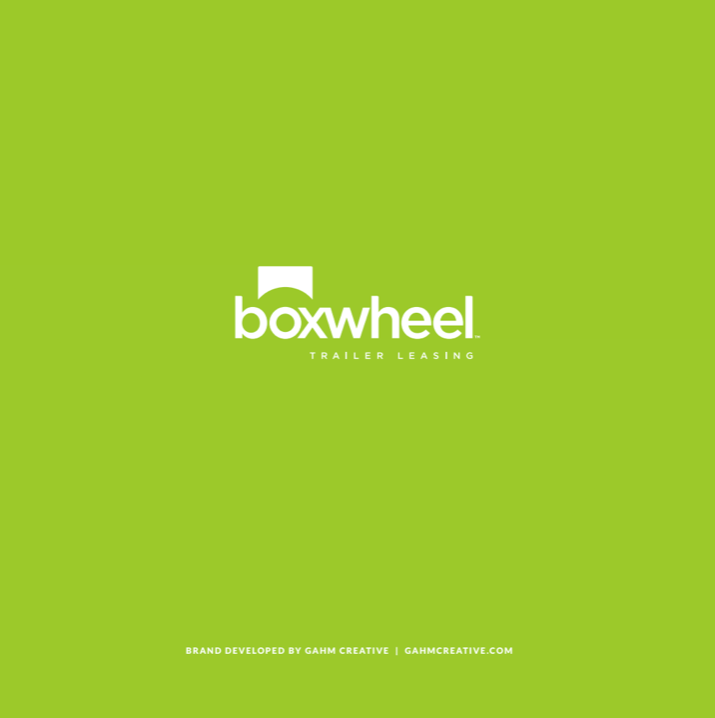 Boxwheel Trailer Leasing — primary mark on brand green
