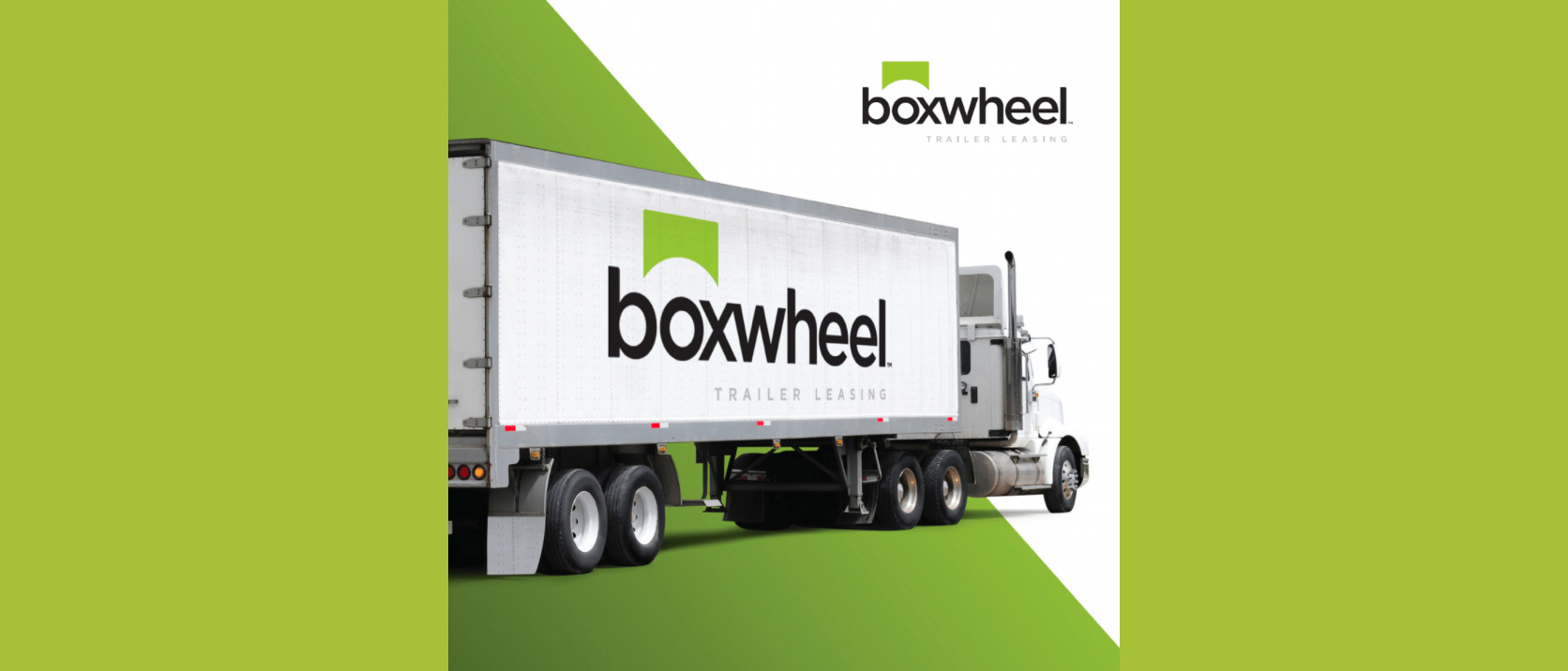 Boxwheel Trailer Leasing — branded dry van