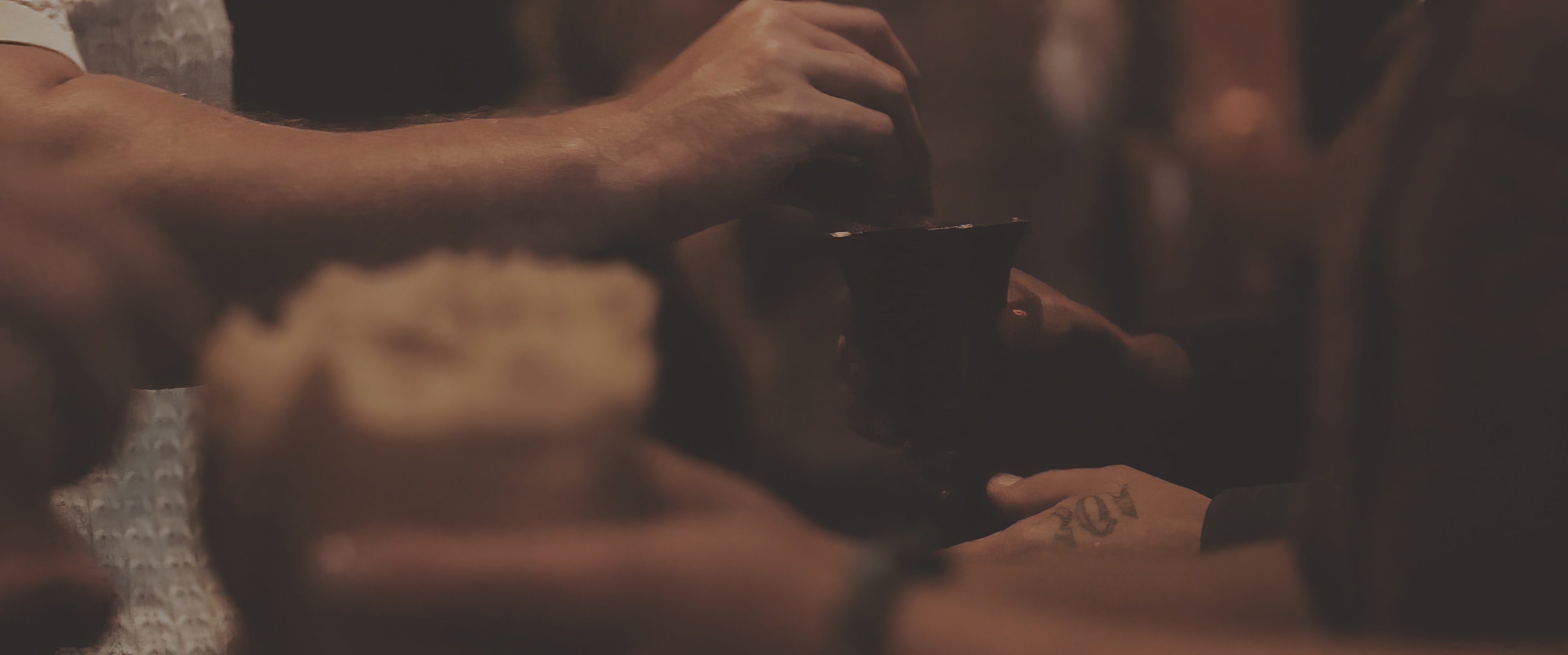 Communion — the chalice, close up