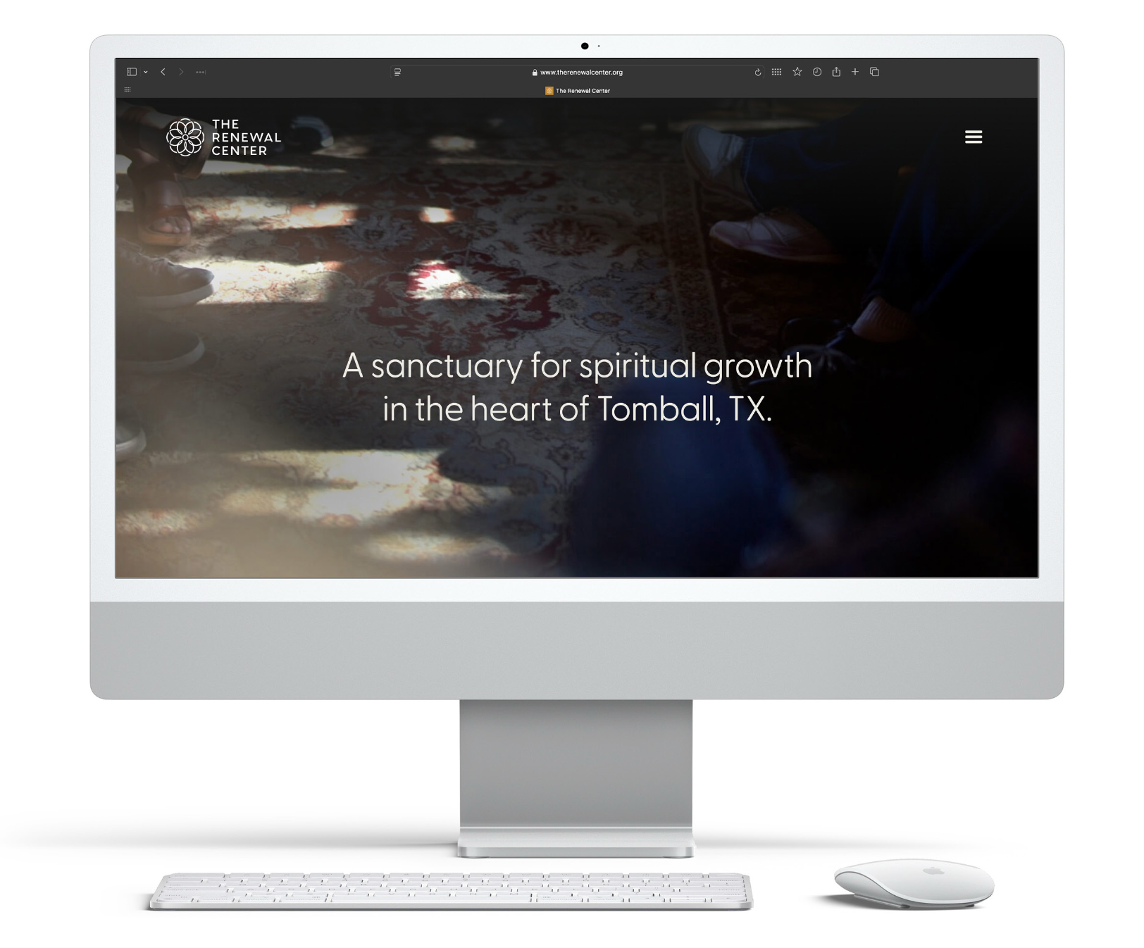 The Renewal Center — new website Taylor designed and wrote