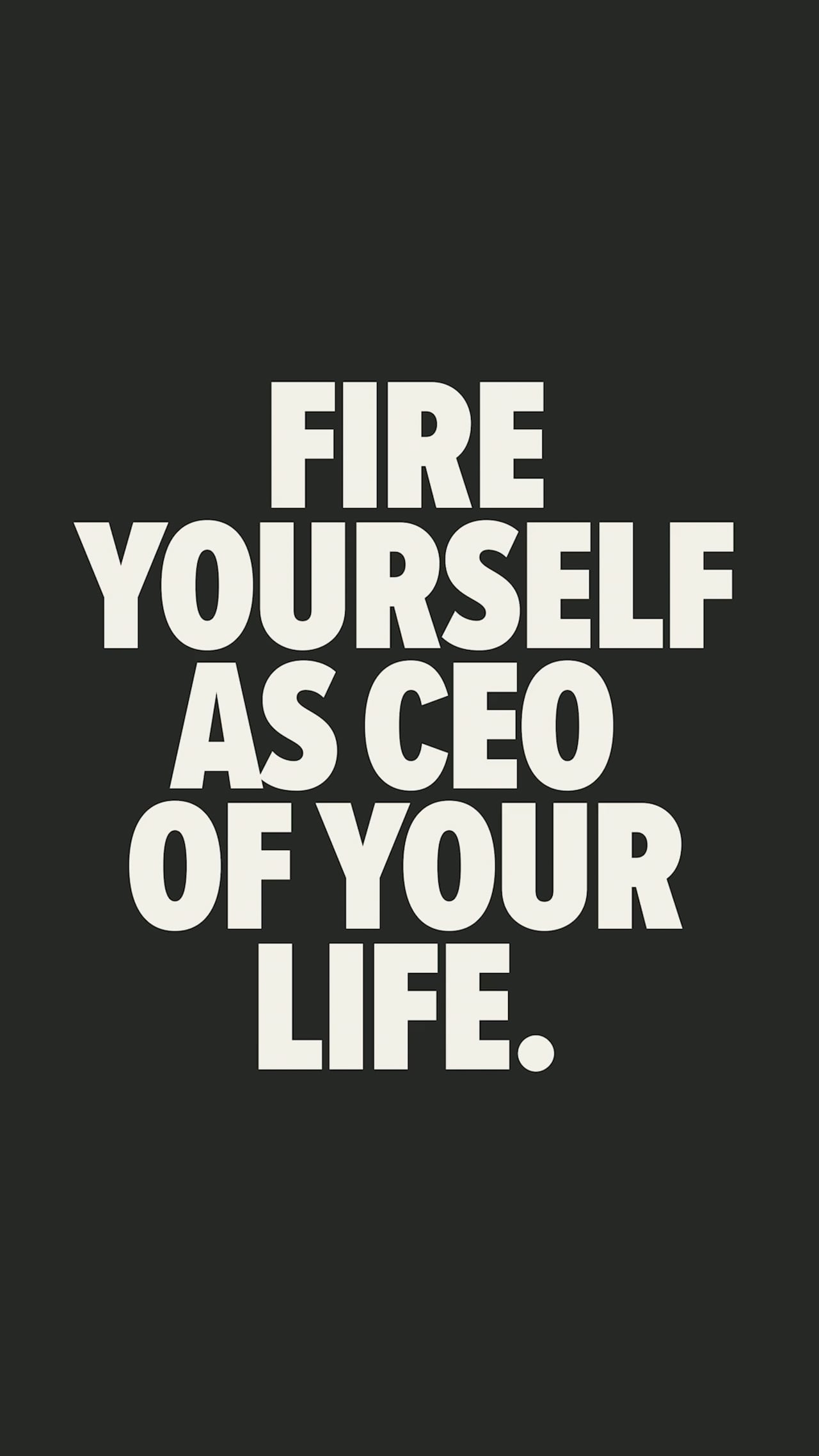 Fire Yourself